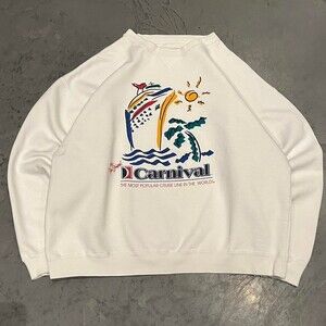 Vintage Carnival Cruise Line Sweatshirt Cee 6